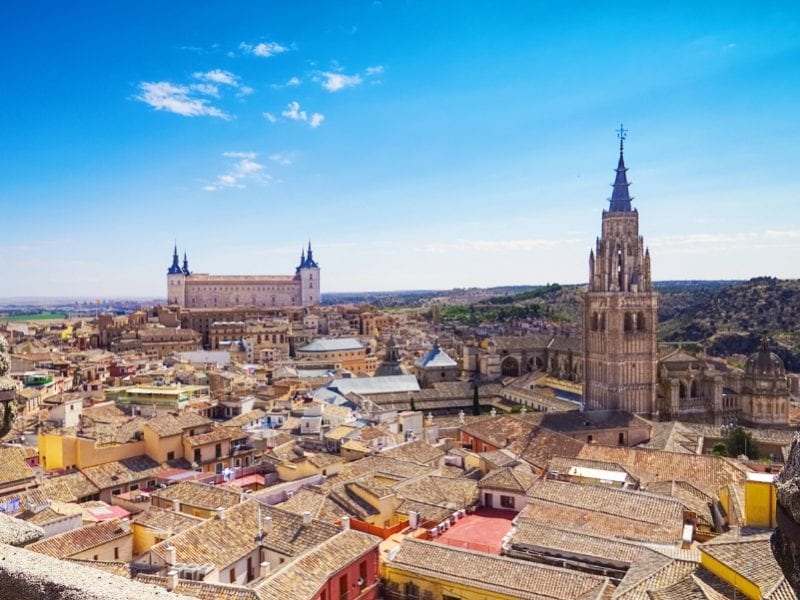 Toledo from Madrid including monument admission