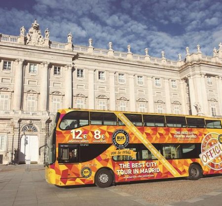 Tour por la ciudad de Madrid en autobús de dos pisos