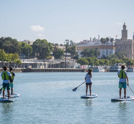 Sunset and evening paddle boarding tour