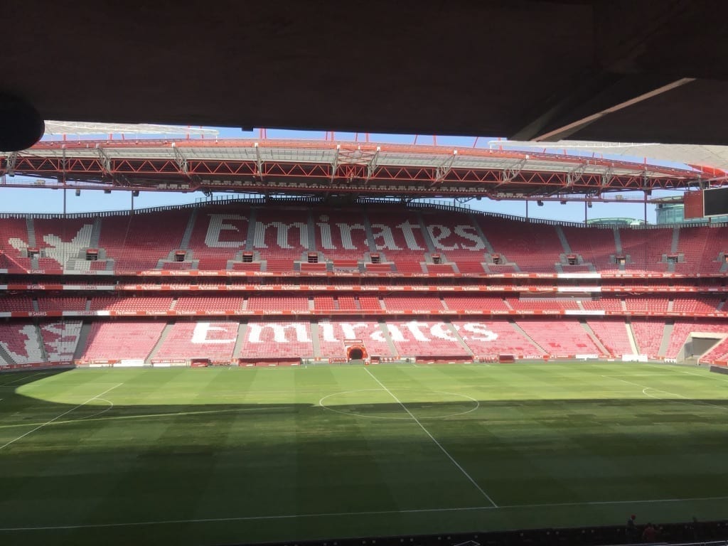 Visita al estadio y museo del Benfica