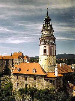 Český Krumlov Castle Tower